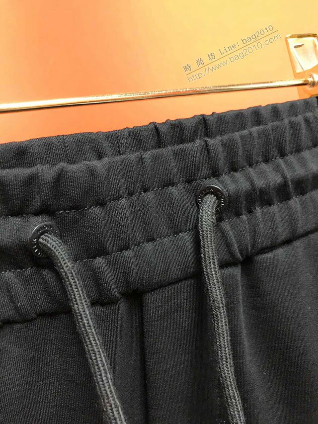 Moncler男裝 2020新款立體剪裁衛褲 運動黑色長褲  tzy2539